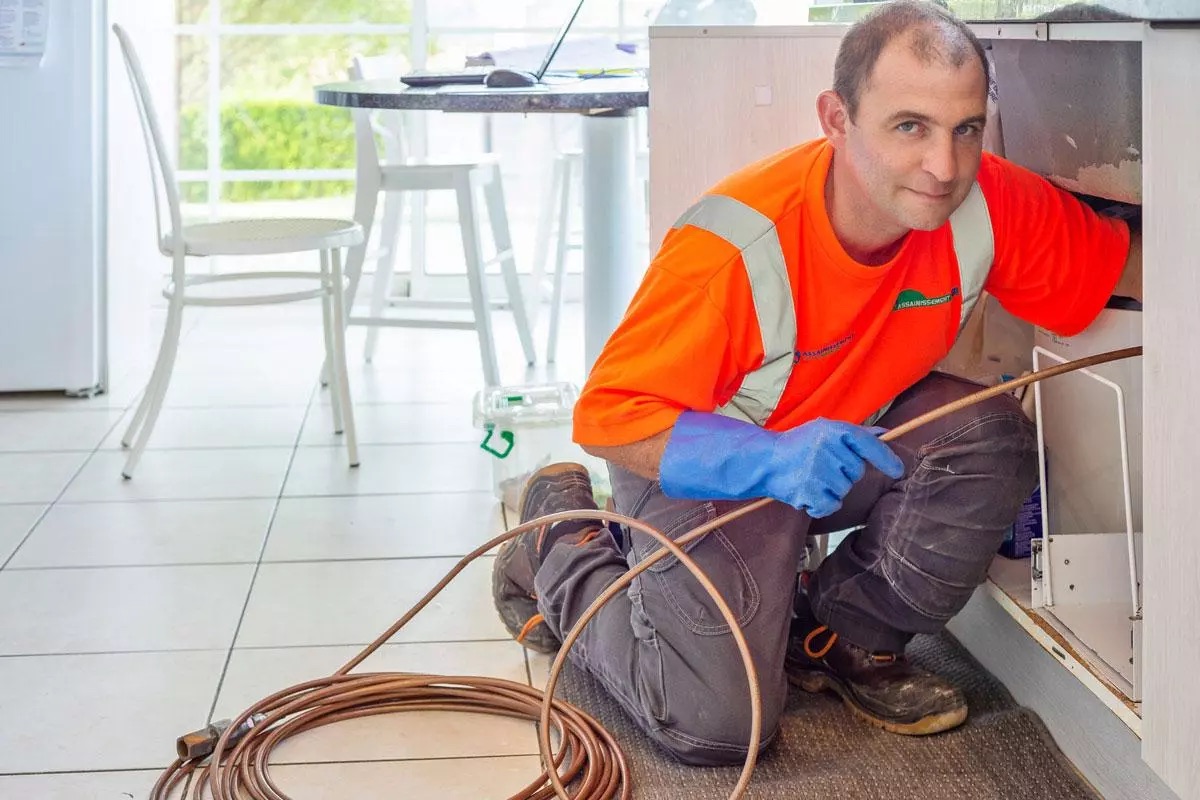 Technicien en action